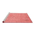 thumbnail image 2 of Ahgly Company Machine Washable Indoor Rectangle Abstract Red Modern Area Rugs, 8' x 12', 2 of 4