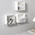 thumbnail image 5 of Caja de almacenamiento con tapa multiusos, impermeable, con apertura y cierre magnético, para el hogar, refrigerador, estante de almacenamiento magnético fuerte, accesorios de tablero con agujeros, 5 of 5