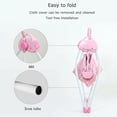 thumbnail image 4 of HDUTNGISN Pink Electric Baby Swing for Newborns,Motorized with Bluetooth Music & Remote Control, 4 of 12