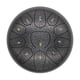 thumbnail image 1 of Tambor de lengua de acero de 10 pulgadas. tambor de mano de 11 notas con mazo de tambor. púas para dedos. percusión para meditación y Yoga Romacci  Tambor de lengua de acero, 1 of 6