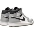 thumbnail image 3 of Men's Jordan 1 Mid LT Smoke Grey/White-Anthracite (554724 078) - 7.5, 3 of 5