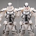 thumbnail image 2 of Agent Venom Eugene "Flash" Black/White Movable Action Figure Model Box Set, 2 of 9