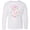 AA-White, variant on Inktastic You are Magical Pink and White Unicorn with Flowers Long Sleeve Youth T-Shirt