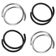 thumbnail image 4 of Anneaux de Nez 4 Pcs Ensemble de Cerceaux en Acier Inoxydable pour Femmes, 4 of 9