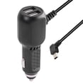 thumbnail image 1 of Para cámara DVR de coche&nbsp;35 metros 5V 3A Mini cargador de coche USB con 2 puertos USB, 1 of 9