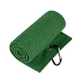 thumbnail image 3 of Colaxi Golf Towel Golf Ball Cleaner Towel Waffle Pattern Golf Accessory Soft Quick Drying for Golf Lovers Golf Club Towel Microfiber Green, 3 of 8