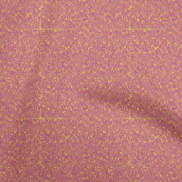 oneOone Polyester Spandex Pink Fabric Block Sewing Craft Projects Fabric Prints By Yard 56 Inch Wide-KH