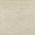thumbnail image 1 of Ahgly Company Indoor Square Mid-Century Modern Wheat Beige Solid Area Rugs, 7' Square, 1 of 6