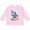 AD-Pink, variant on Inktastic Cute Whale Shark Says Hello Boys or Girls Long Sleeve Toddler T-Shirt