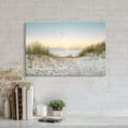 thumbnail image 2 of Coastal Wall Art Canvas Picture: Modern Beach Sunset Landscape Print Decor Horizontal Ocean Scene Sea Painting Seascape Seaside Seashore Artwork for Living Room Bedroom Home, 2 of 6