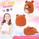 thumbnail image 5 of Almohada de peluche con forma de oso de peluche CozyWorld Romantic, 5 of 9