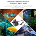 thumbnail image 3 of MasteelfCA Mini 3.6W DC12V Micro Brushless Water Oil Pump Submersible 240L/H Lift 3M, 3 of 8
