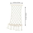 thumbnail image 2 of LIFKOME Multipurpose Macrame Fruit Hammock Vegetable Holder Rustic Style Storage 1Pack, 2 of 8
