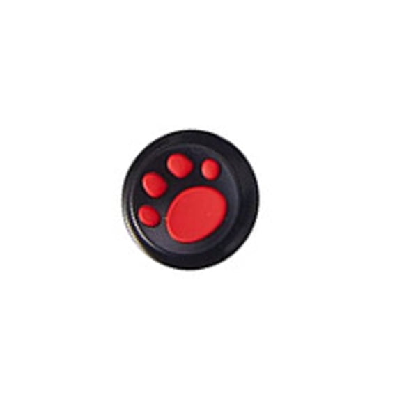 Methold Grips Caps Cómodo Antideslizante Útil Realce Reemplazo perfecto Thumbstick Cover Controlador Accesorios Rojo sobre negro Type3 NO3