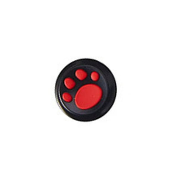 Sidaley Grips Caps Cómodo Antideslizante Útil Realce Reemplazo perfecto Thumbstick Cover Controlador Accesorios Rojo sobre negro Type1 NO1