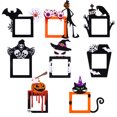 thumbnail image 1 of Decoración de Halloween Yellow Tong 8 piezas Etiqueta de pared de luz de dibujos animados decoraciones de Halloween, 1 of 8