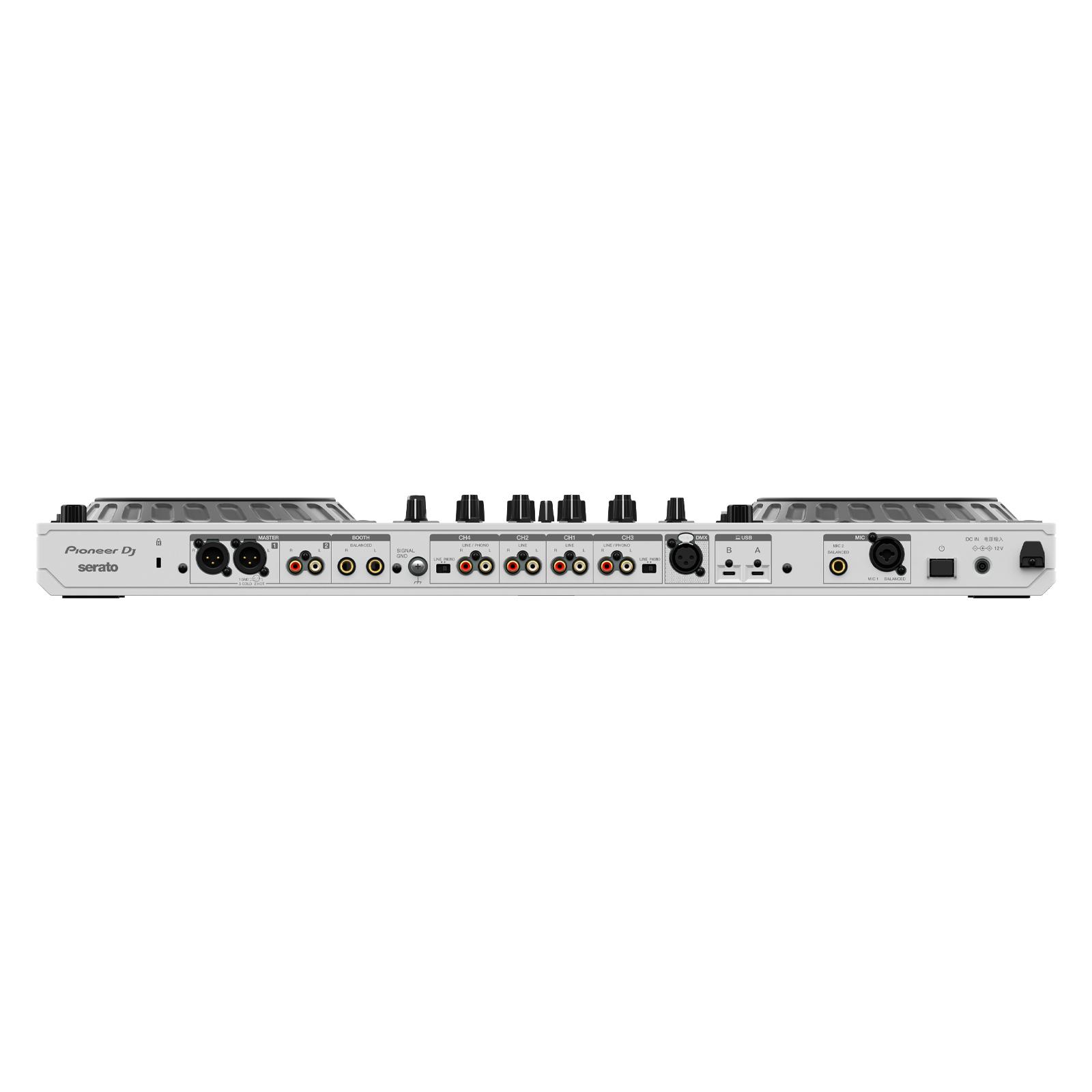 Pioneer DJ DDJ-FLX10-W 4-Channel DJ Controller for Rekordbox & Serato - White