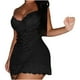 thumbnail image 1 of Conjunto de camisón de mujer transparente de malla hueca con chaleco de encaje a la moda para mujer Fridja  nalpqowj18229, 1 of 1
