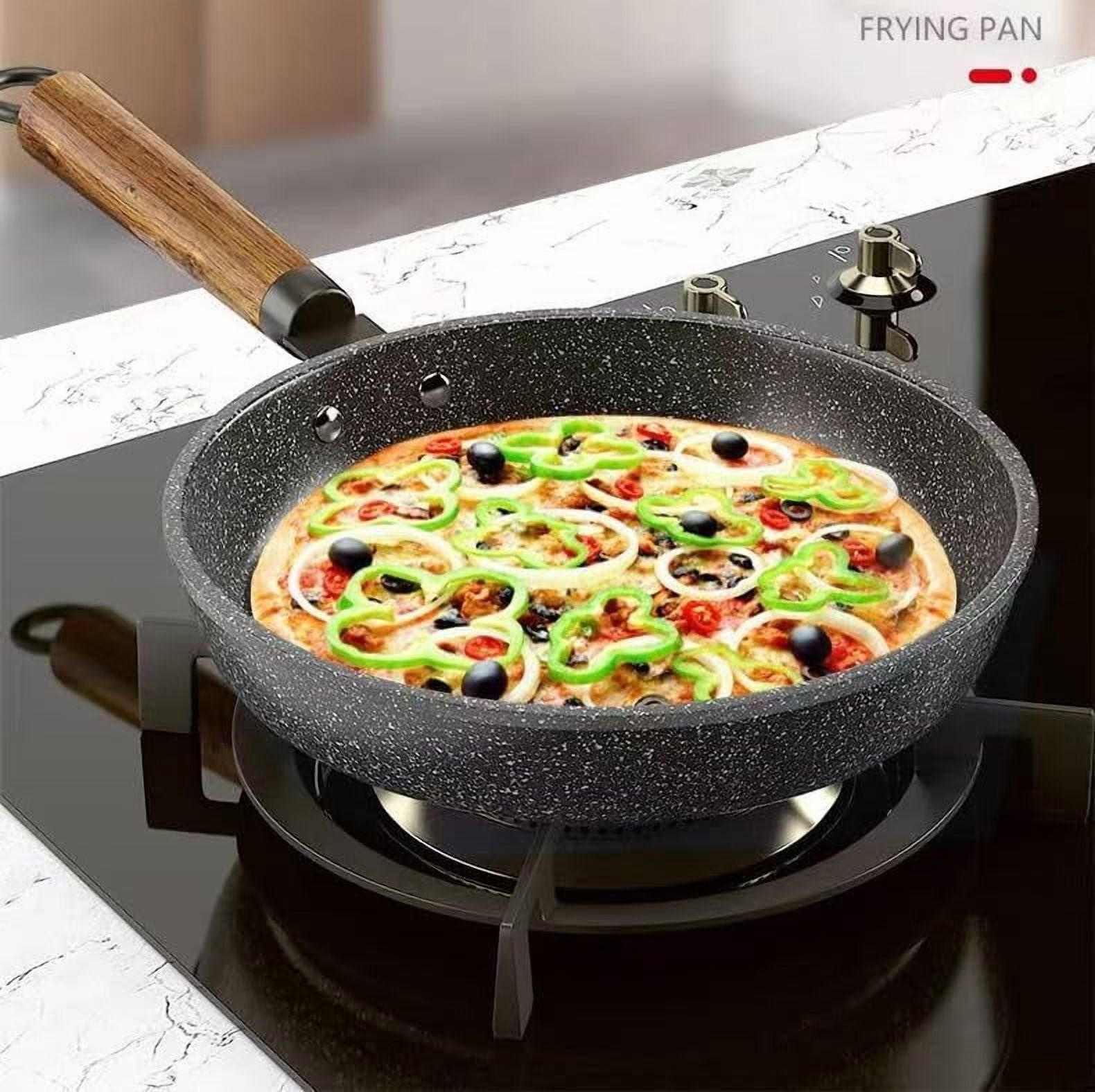 ZLF Nonstick Frying Pan Skillet, Non Stick Granite Fry Pan (10 inch)