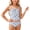 Light Blue, variant on Teens Girls Swimsuits 2 Piece Bathing Suits Swimsuit for Swimming Beach Pool with Soft Floral Swimwear 4-5 Years