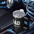 thumbnail image 6 of OBREWU Best Dad Tumbler with Handle and Lid,40oz Best Dad Double Wall Vacuum Insulated Tumbler,Best Dad Cups Gift for Women and Men, 6 of 7