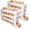 Color 28, variant on 4 Tiers Egg Holder for Fridge, 2024 Upgrade Automatic Scrolling Egg Rack Holder 4 Tier Tilted Egg Storage Rack, Large Capacity Eggs Organizer Storage 30 Egg for Fridge (Transparent, 1PCS)