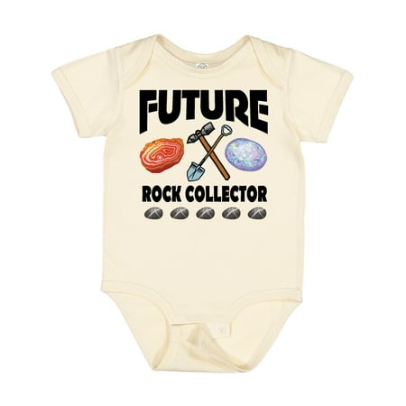 

Inktastic Future Rock Collector Gift Baby Boy or Baby Girl Bodysuit
