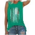 thumbnail image 1 of Débardeurs de Mode pour Femmes, Col Rond Confortable, Blouse à Imprimé Floral, T-Shirt Sans Manches, Débardeurs d'Été, 1 of 3