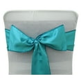 thumbnail image 3 of Darling Souvenir Pack Of 10 Satin Chair Sashes Bow Sash For Wedding & Events Supplies Party Decoration Chair Cover Sash - Colors Available, 3 of 6