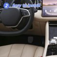 thumbnail image 2 of USHOBE 2Pack Brake Clutch Pedal Pad Set Black Auto Pedal Covers Waterproof, 2 of 7