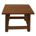 thumbnail image 3 of Leigh Country TX 36010 Amber-Log Adult Outdoor Rectangular Patio End Table - Brown, 3 of 6