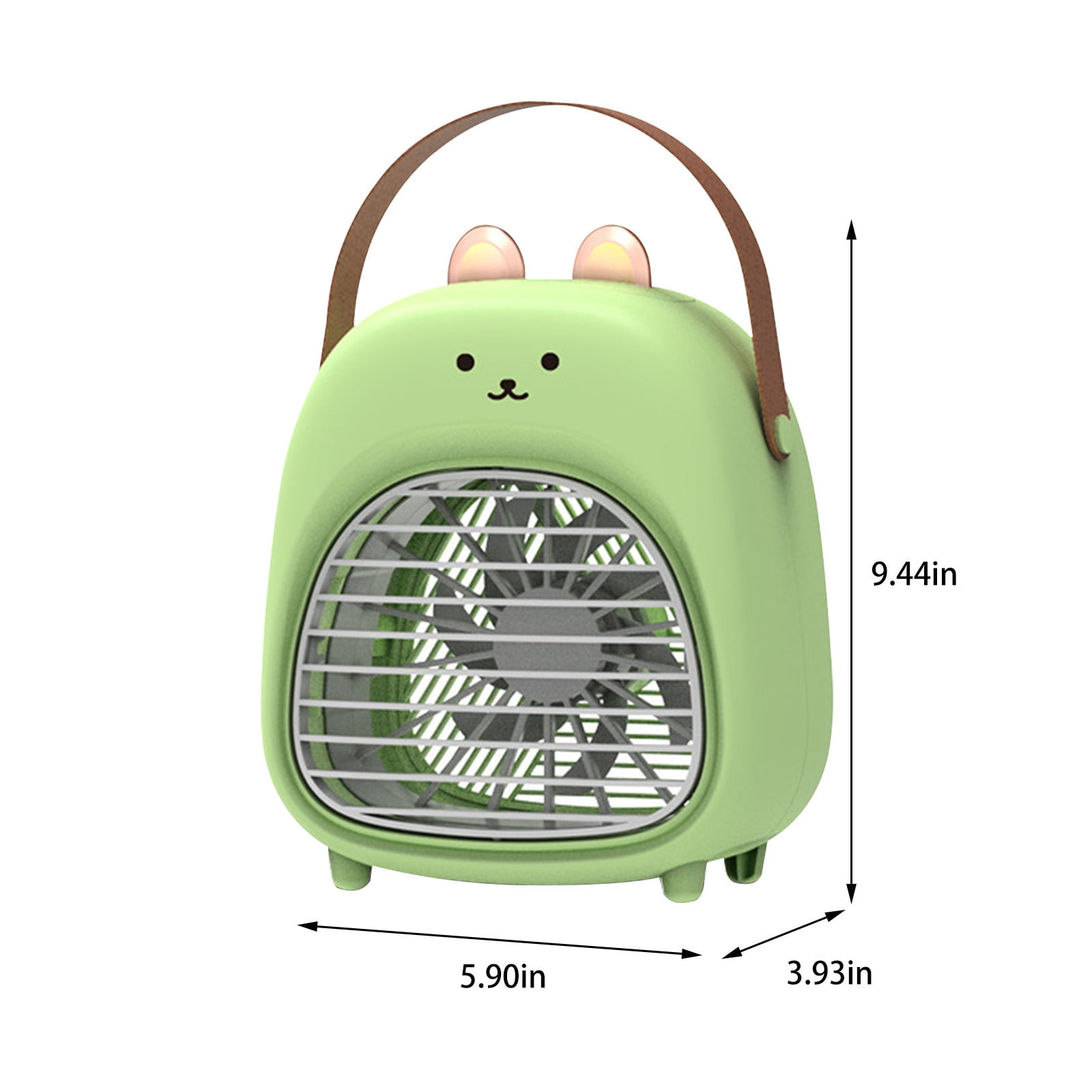 PHIGZNT Portable Air Conditioners, Portable AC Unit Evaporative Air Cooler 180°Auto Rotation, 3 Wind Speeds, 2-4H Timer, Personal Mini Cooling Fan for Home Room Bedroom Office Camping
