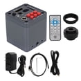 thumbnail image 2 of HD 4K Video Microscope Camera with 0.5X C Mount Adapter Lens for Education Research Laboratory, Industrial Microscope Camera, 2 of 7