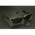 thumbnail image 4 of BURBERRY BE4443 412587 Check Green Dark Grey 55 mm Women's Sunglasses, 4 of 6