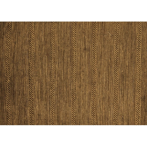 Ahgly Company Indoor Rectangle Abstract Brown Modern Area Rugs, 8' x 10'