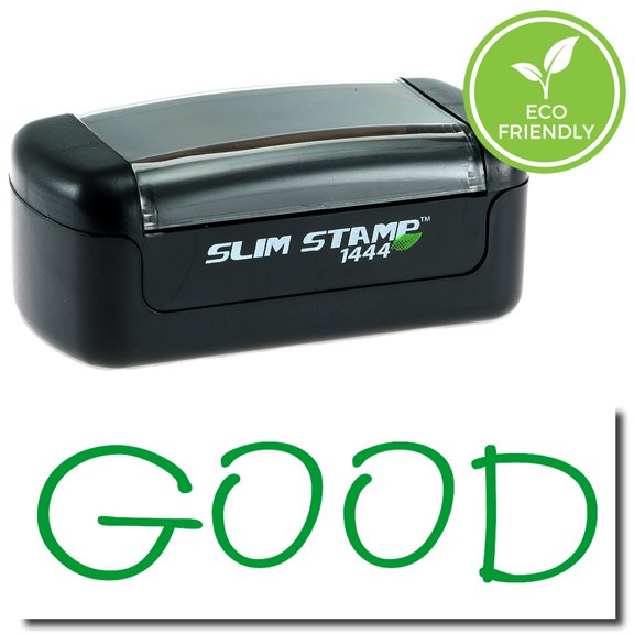 Slim Pre-Inked Good Stamp with Purple Ink