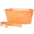 thumbnail image 1 of Garden Decoration,Double Hook Planters Tin Double Hook Planters Tin Barrel Planter Smart Functionality, 1 of 12