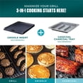 thumbnail image 5 of Charbroil Gas Grill, Performance Series FlavorMax 4 Burner Grill with Side Burner, Black, 5 of 12