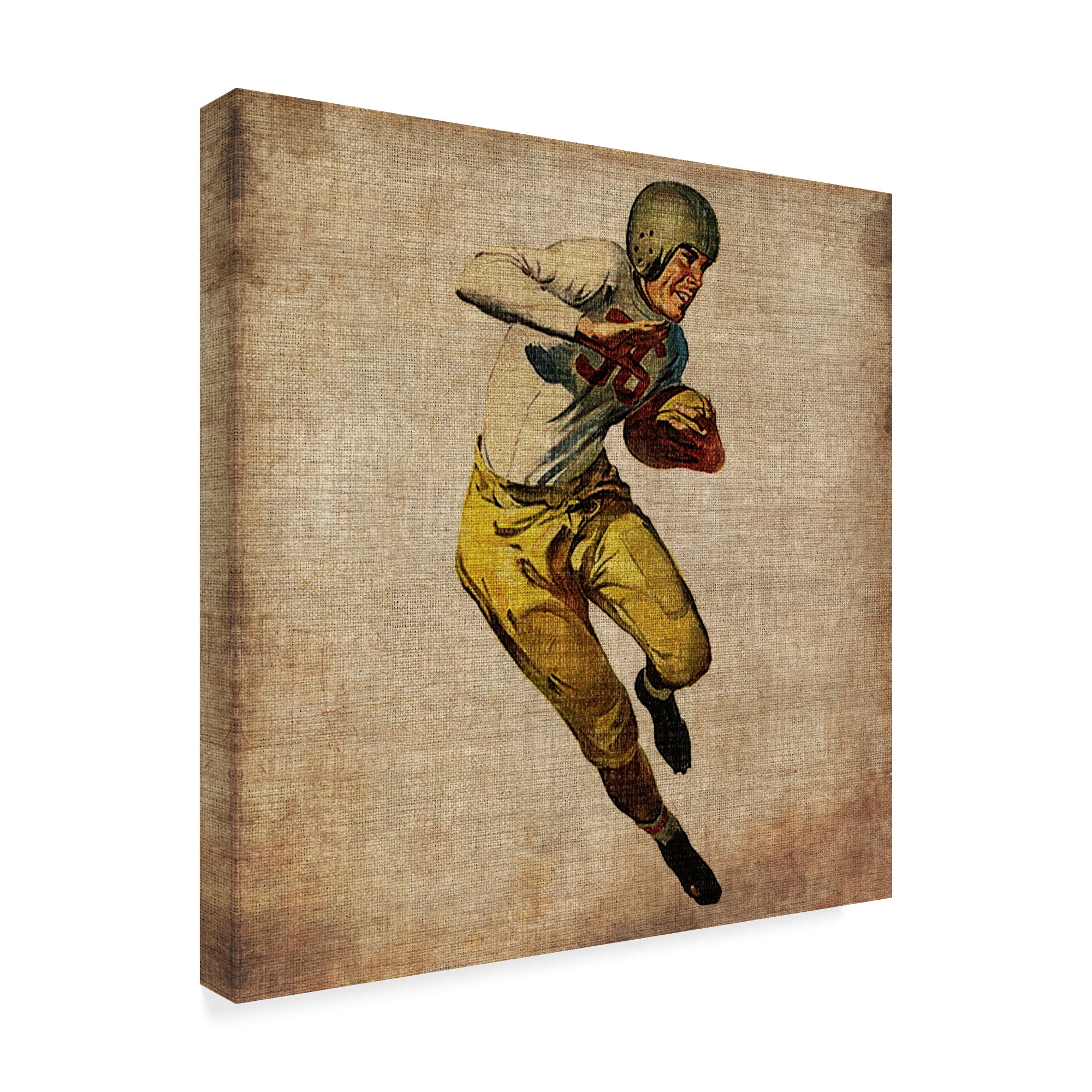 Trademark Fine Art 'Vintage Sports III' Canvas Art by John Butler