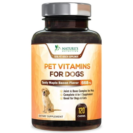Multivitamin for Dogs, All-in-One Dog Soft Chew Supplement, 120