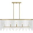 thumbnail image 2 of Quoizel Lighting - Apelle - 5 Light Linear Chandelier In Glam Style-14.5 Inches, 2 of 9