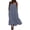 Sky Blue dresses, variant on Summer Saving Wycnly Dresses for Women 2024 Summer Beach Plus Size Flowy Ruffle Swing Spaghetti Strap Casual Maxi Sundress Solid Sleeveless Round Neck Long Formal Dresses for Women Dark Blue XXXXXL