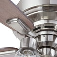 thumbnail image 5 of Prominence Home Magonia 52 Inch Ceiling Fan with Pull Chain, Flush Mount, Nickel, 5 of 8