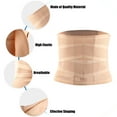 thumbnail image 3 of Unique Bargains Men's Abdominal Slim Belt Adjustable Waist Tummy Control Belt Beige XXL, 3 of 7