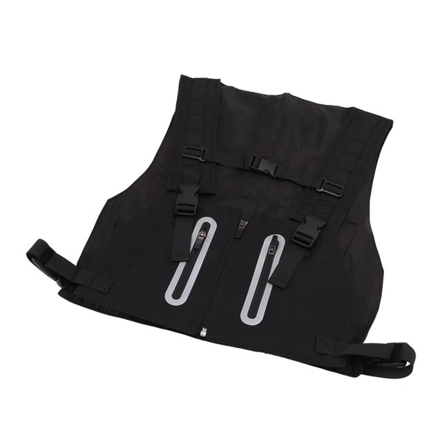 Chaleco De Caza Al Aire Libre, Impermeable, Hebilla De Liberación Rápida, Tela Oxford, Tira Reflectante, Chaleco Militar Para Correr Para Hombres ANGGREK ID3111
