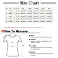 thumbnail image 3 of Rollbacks & More GaThRRgYP Spring Tops for Women,Womens Summer Short Sleeve Tunic Tops,Women's Fashion Tops Funny Printe Casual Fit Tee Blouse Print Shirt, 3 of 5