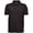 Black, variant on Tee Jays Mens Heavy Pique Short Sleeve Polo Shirt