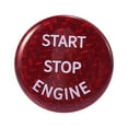 thumbnail image 4 of Red Car Start Stop Engine Switch Button Cover Cap for BMW E53 E60 E61 E63 E64 E65 E66 E70 E71 E72 E81, 4 of 6