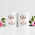 thumbnail image 3 of 96th Birthday Gifts for Women - 96th Birthday Mug for Women - 96 Year Old Present Ideas for Grandma, Mom, Sister, Wife, Friend, Cousin, Aunt - 11 oz Coffee Mug, 3 of 7