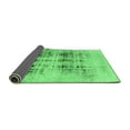 thumbnail image 2 of Ahgly Company Indoor Rectangle Abstract Emerald Green Modern Area Rugs, 5' x 8', 2 of 4